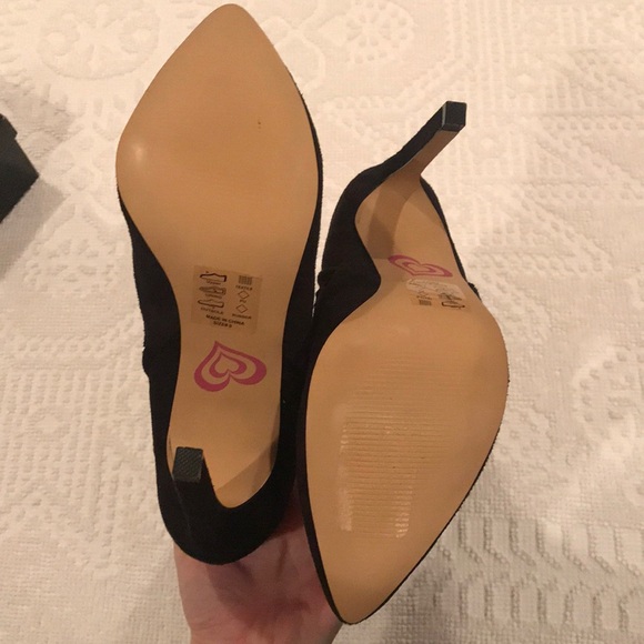 [Heart Soul] Suede Tall Black Boots | Size 9 - Picture 6 of 7